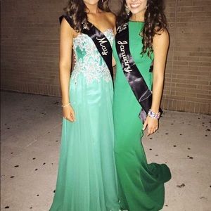 Jade pageant/prom dress!